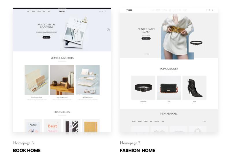 VEDBO - Elementor WooCommerce Theme - 4